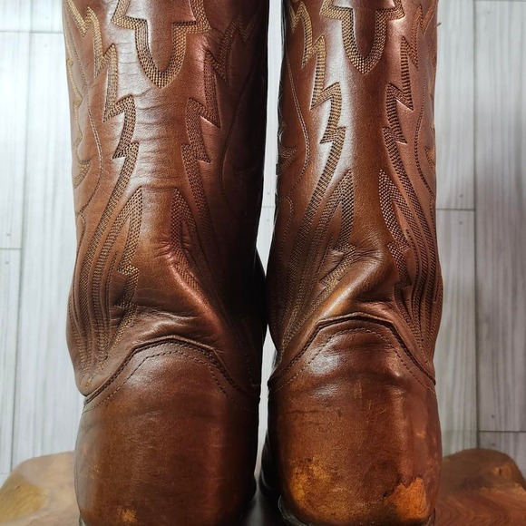 Classic Brown Leather Men\'s Boots main image 7